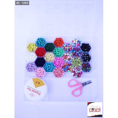 طقم خرزيات - تصميم للاطفال - 20 خانة