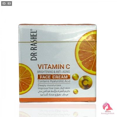 Dr. Rashel Vitamin C Brightening & Anti-Aging Face Cream - كريم الوجه بفيتامين سي من دكتور راشيل