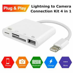 LIGHTINING TO 4 IN 1 CAMERA CARD READER
