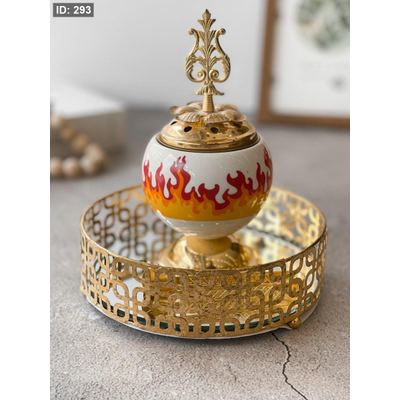 مبخرة مع صينية