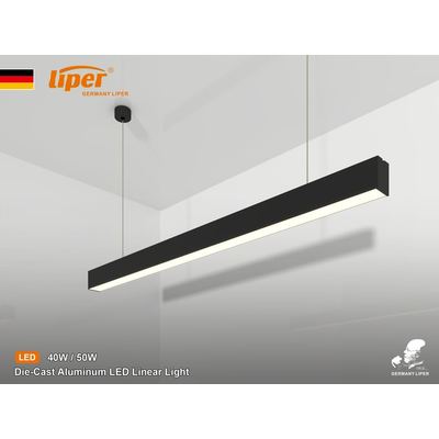 نيون لد اسود تعليق LIPER 4000K 5000LM 50W