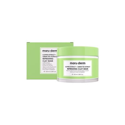 COFFEE EXTRACT + GREEN TEA EXTRACT REFRESHING CLAY MASK