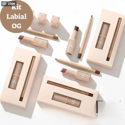 طقم قلم حومرة مع قلم تحديد الشفاه من OG
