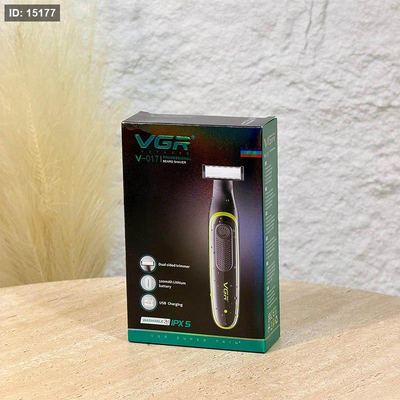 ماكنة حلاقة مع 3 درجات + فرشاة وقطعة للتنظيف V-017 وزيت =WW