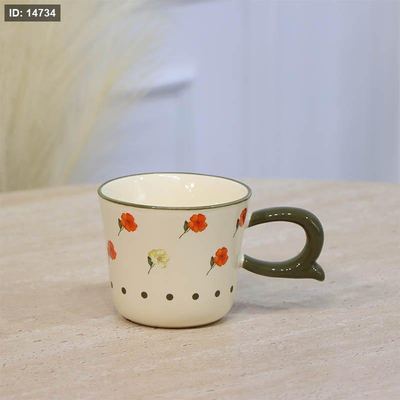 ماغ بورسلان مرسم ورد ملون ع كرتون A146/4 =ع1
