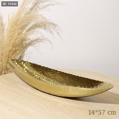 جاط فواكة جور بيضاوي 57*14سم 8239103 وجه مشرف نحاس هندي %ه10