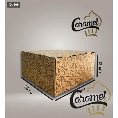 كراتين كيك فائقة الجودة بحجم 25X25