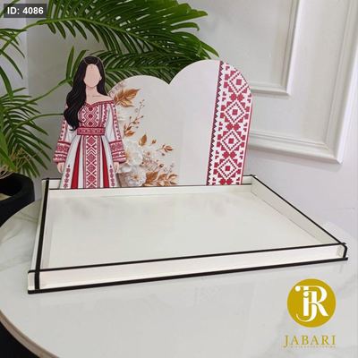 صواني خشب (26*34) & ضهر (22*34) CNC طباعة UV