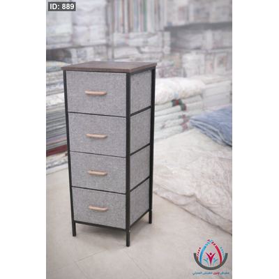 خزانة أدراج قماشية عصرية – 4 طبقات