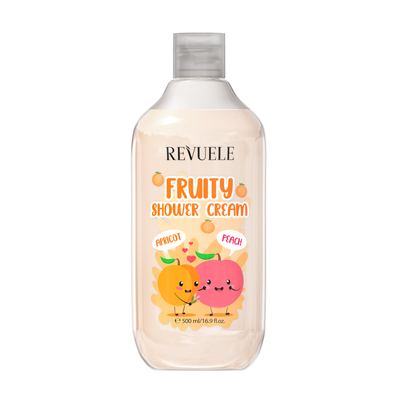 REVUELE FRUITY SHOWER CREAM Apricot & Peach-500ml