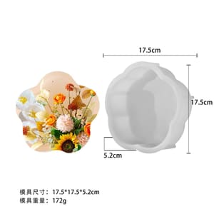 قالب سيليكون حفظ الورد زهرة 17.5سم – K4