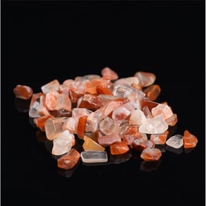 احجار كريستال حجم صغير عسلي – Red crystal – 100g
