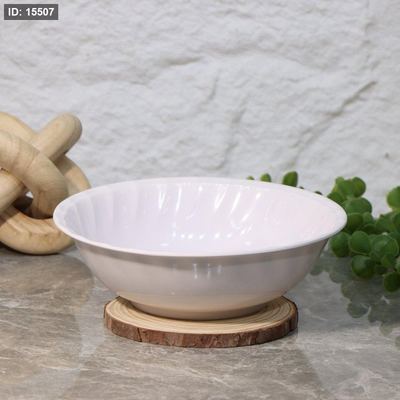 سلطية 9" ميلامين ابيض ASC635-W ++ج