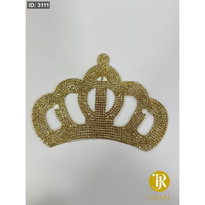 تاج كرستال 14*10 cm