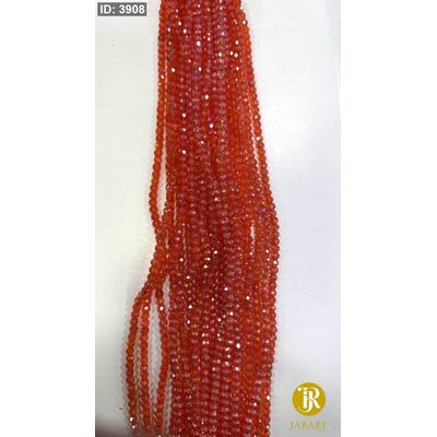خرز كرستال زجاج سداسي ( 6 ملم )