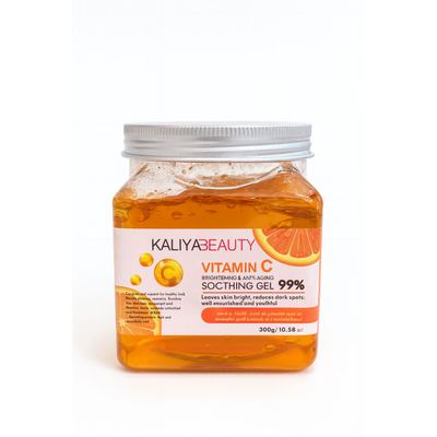 جل مهدئ بفيتامين C من Kaliya Beauty – لتفتيح البشرة ومقاومة علامات التقدم في السن – 300 جم