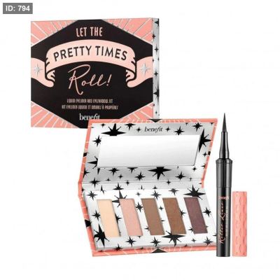 Benefit Let the Pretty Times Roll-لوحة ظلال العيون وكحل العيون السائلة من بينيفيت