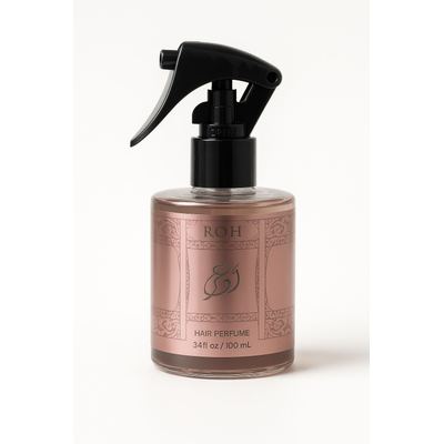 ROH – عطر الشعر الفاخر يمنح شعرك لمعانًا وأناقة في كل استخدام. 	الحجم: 100 مل