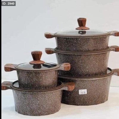 طقم طناجر الدبابة (10قطع)