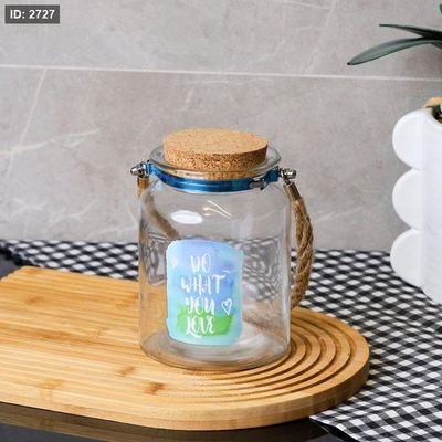 مطربان زجاج 11*16 سم مدور يد حبل