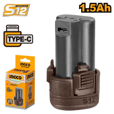 بطارية قلم TYPE-C (S12) (12V-1.5A)