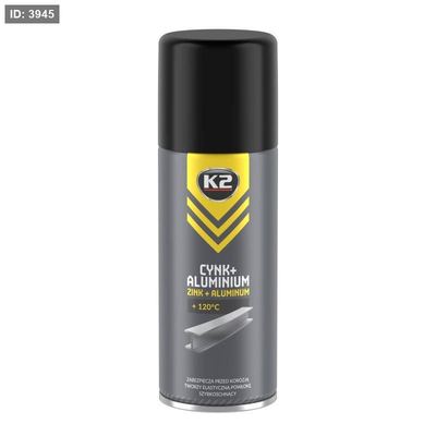 K2 ZINC + ALUMINUM 400 ML (لحماية الأجزاء المعدنية وأماكن اللحام والقطع من التآكل)