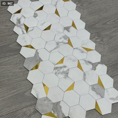 ديكور جدران سداسي 28*26سم