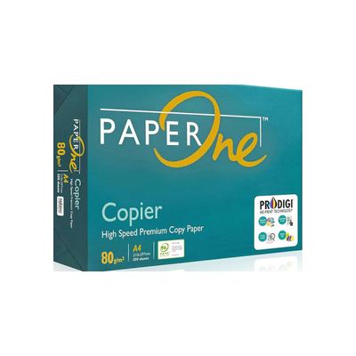 ماعون ورق تصوير A4 أبيض 80 غرام PAPER ONE