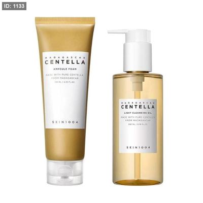 SKIN1004 Madagascar Centella Double Cleansing Duo ثنائي التنظيف المزدوج بخلاصة سنتيلا مدغشقر