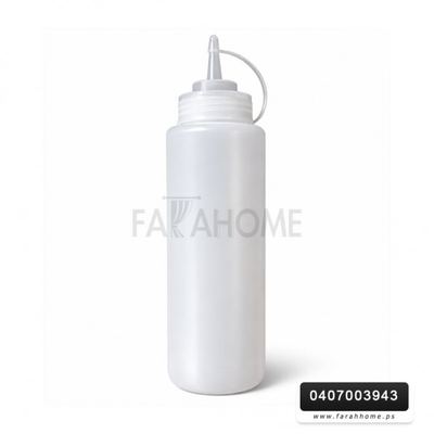 علبة زيت / كاتشب / سيروب بلاستيك 800ML صحي حجم كبير