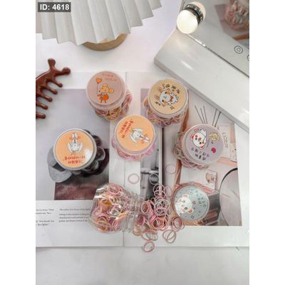 علبة ربطات شعر