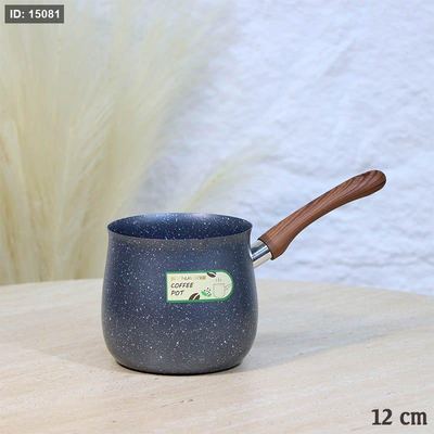 بكرج غلايه 12 سم جرانيت سكني منقط ابيض A2/4 =ع3