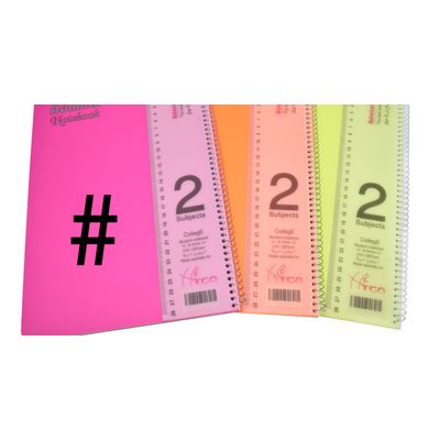 A4 دفتر سلك أدميرال 2 موضوع مربعات مقاس كبير