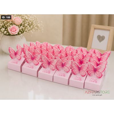 توزيعة الفراشه مع شوكلاته
