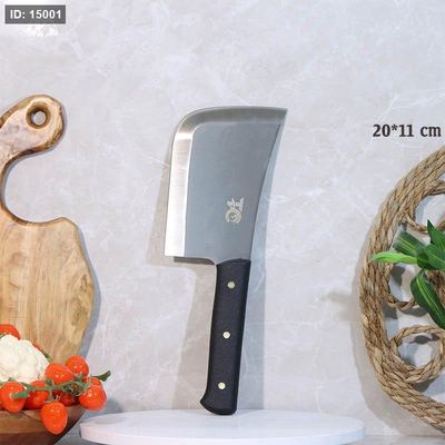 بلطة ستانلس 20*11سم يد عظم اسود طويل A74/2 =ع3