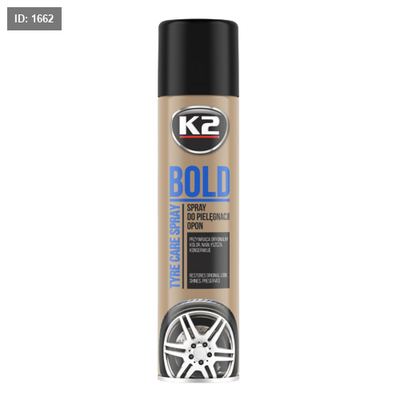 سبريه ملمع و منظف الإطارات K2 BOLD