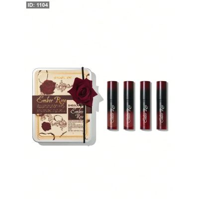 Ember Rose Immortal Love Nourishing Lip Gloss Set Sheglam -مجموعة ملمع الشفاه المغذي إيمبر روز إيمورتال لوف شيجلام
