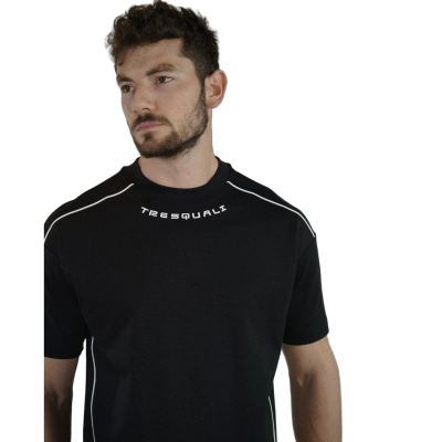 Over Size Captioned Collart - Shirt