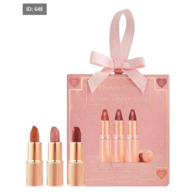 بكج احمر الشفاه من شارلوت -Mini Lip Trio icônico Charlotte Tilbury