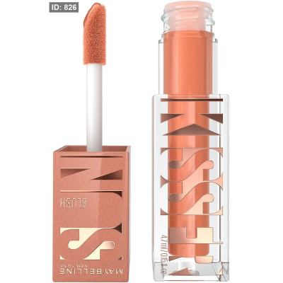 أحمر الخدود والبرونزر السائل متعدد الاستخدامات، مكياج الوجه-Maybelline SUNKISSER MULTI-USE LIQUID BLUSH AND BRONZER, FAC