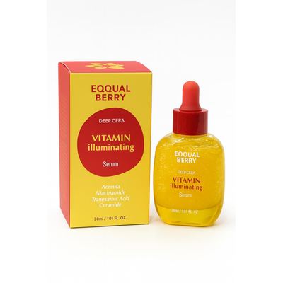 EQQUAL BERRY Vitamin Illuminating Serum – سيروم مصدر غني بفيتامين C لتفتيح البشرة – الحجم: 30 مل