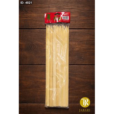 اعواد خشبية مبسطه ~ 30cm ~ ( 25 قطعة )