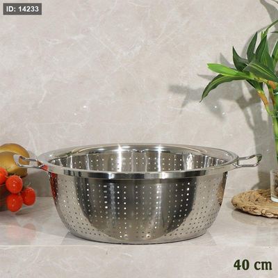 مصفاة مدور 40سم ستانلس ستيل بيدين K1/106 =رم7