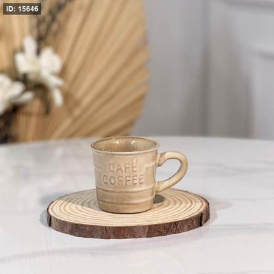 فنجان قهوة مكتب cofee محزز ملون A303/7 =و1