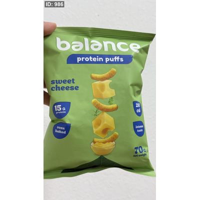 Balance بمبا بالجبنة عالية البروتين 70غرام