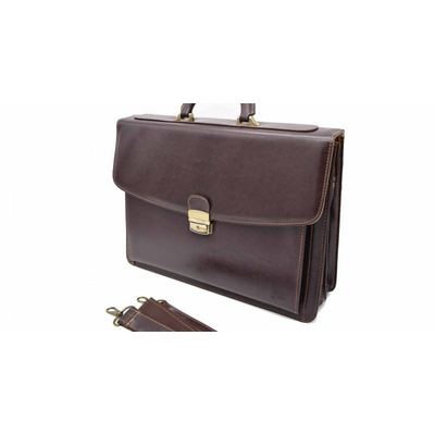 حقيبة الأعمال  LEATHER BRIEFCASE TARGET