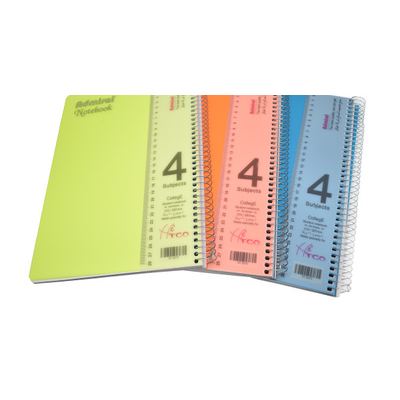 A4 دفتر سلك أدميرال 4 موضوع مقاس كبير