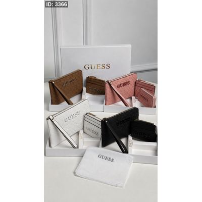 طقم جزدان اقتصادي -GUESS / ٣ قطع - شامل علبة الشركة