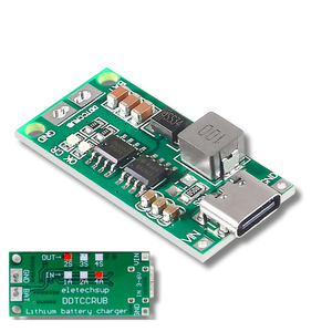 وحدة شحن بطاريات ليثيوم 2S بمدخل Type-C (8.4V-2A)