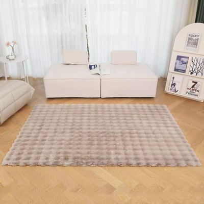دعسة فروة ارنب نافر بابلز 50 × 90 لون زهري